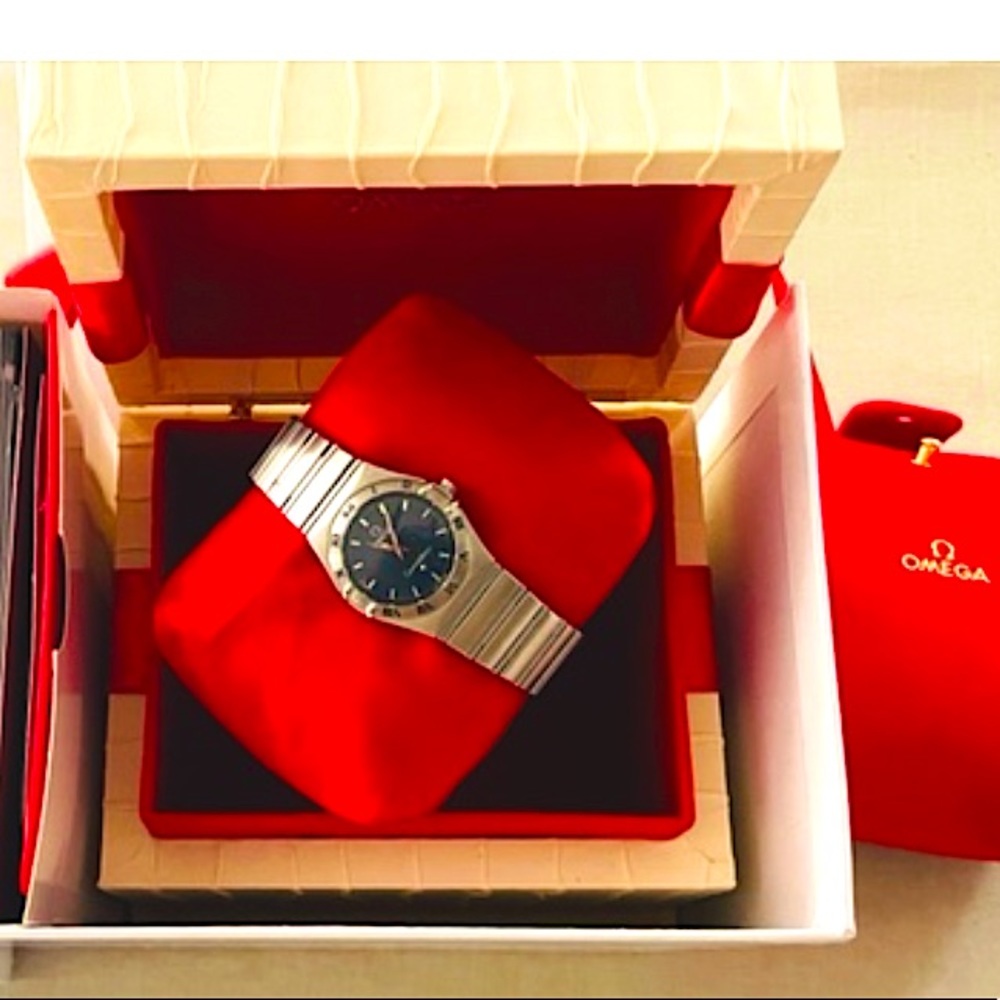 Brand New Omega Constellation Ladies watch with box and papers